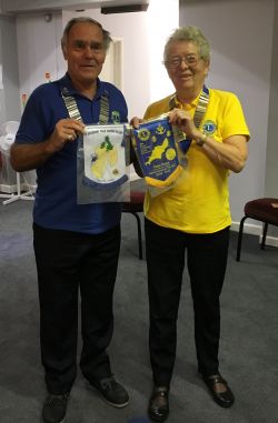 Lion President Marion & District Governor Lion Peter Rowe Lion President Marion & District Governor Lion Peter Rowe