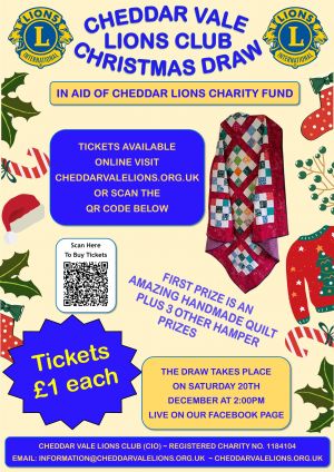 2025 Christmas Draw Poster