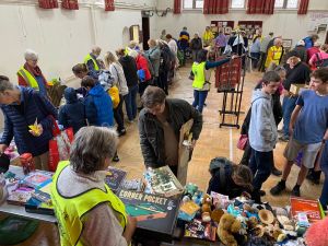 Busy Jumble Sale